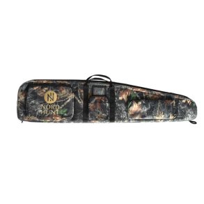 Nordhunt Riffelfoderal Camo 3 Lommer 135 cm m/Brerem