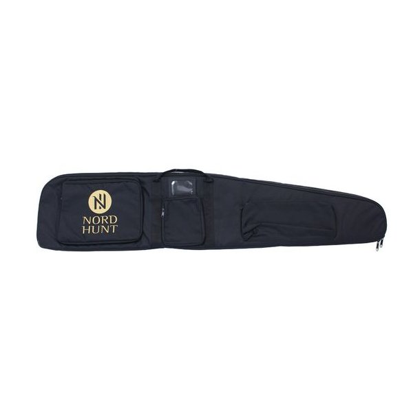 Nordhunt Riffelfoderal Sort 3 Lommer Silencer 135cm m/Brerem