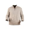 Nordhunt Runar Half Zip Strik Savanne Melange