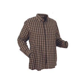 Nordhunt Sermen Flannel Skjorte Olive/Sand