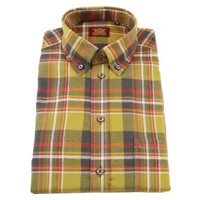 Nordhunt Sigurd LS Shirt Mustard/Green