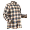 Nordhunt Wyoming Flannel Skjorte Offwhite / Blue