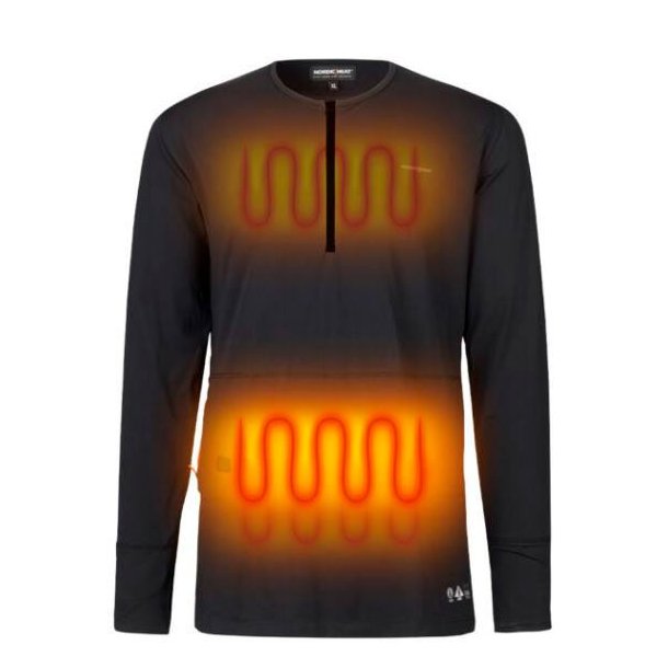 Nordic Heat G2 Undertrje m/Varme Sort