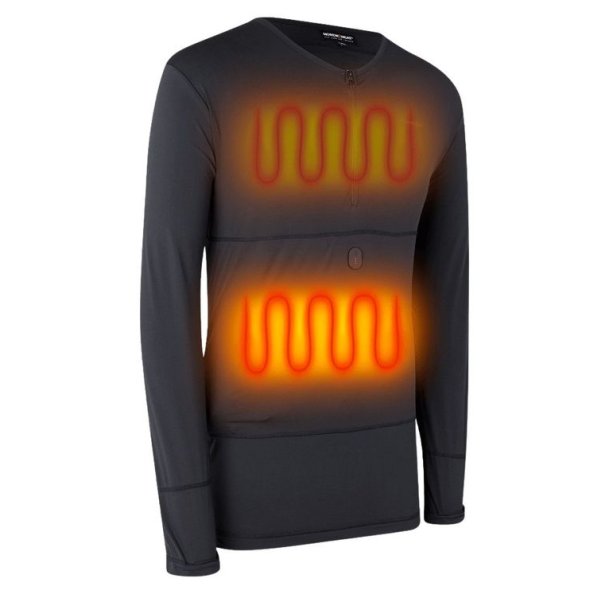 Nordic Heat V8 Undertrje m/Varme Sort