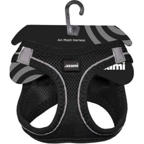 Ozami Air-Mesh Sele til Hund Sort