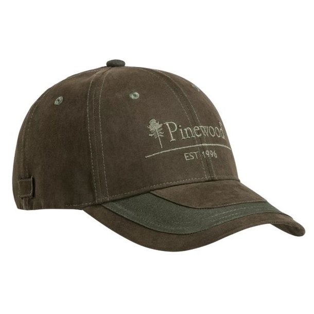 Pinewood Pinewood 2ol Cap Suede Brown/Mossgreen
