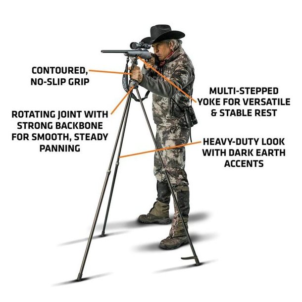 Primos Trigger Stick Gen III Tall Tripod Skydestok 61-157cm
