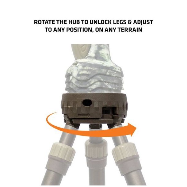 Primos Trigger Stick Gen III Tall Tripod Skydestok 61-157cm