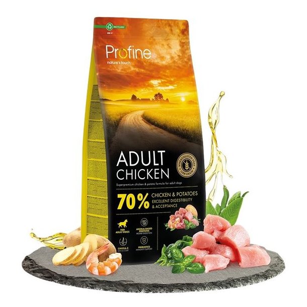 Profine Adult Chicken  Hundefoder 12kg