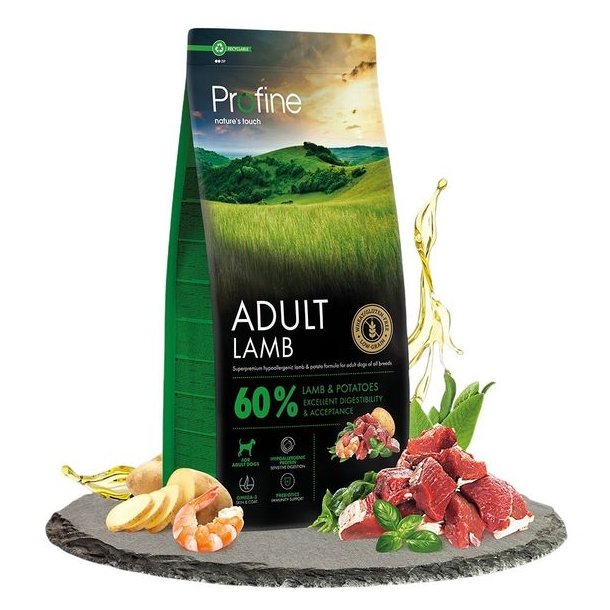 Profine Adult Lamb  Hundefoder 12kg