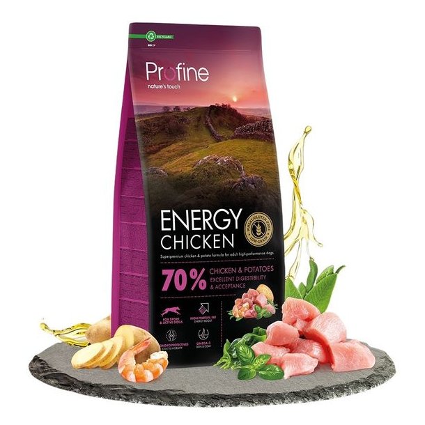 Profine Energy Chicken Hundefoder 12kg
