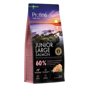 Profine Junior Large Salmon Hundefoder 12kg