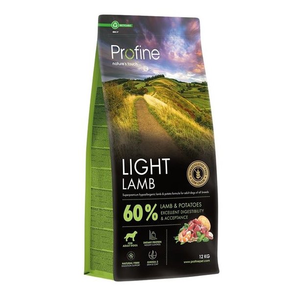 Profine Light Lamb    Hundefoder 12kg