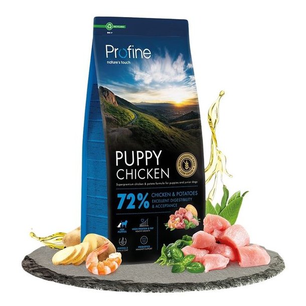 Profine Puppy Chicken  Hundefoder 12kg