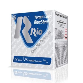 Rio T-10 Bluesteel 12/70 Str 7/24gram 25 stk Flugtskydningspatron