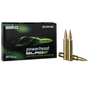 Sako Powerhead Blade 300WM 11,0g 20 stk Blyfri Riffelpatron