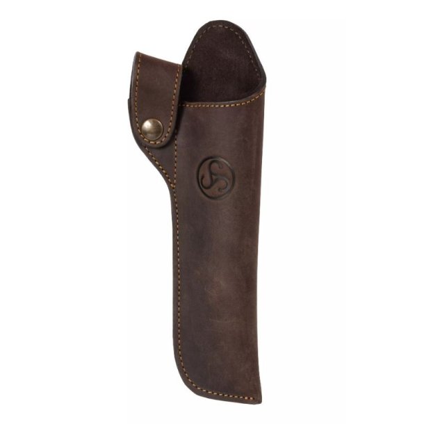 Sauer Lder Bundstykke Etui Brun