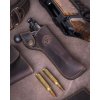 Sauer Lder Bundstykke Etui Brun