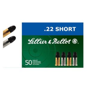 Sellier & B 22 Short 1,8gr/28Gr 50Stk Salonpatron