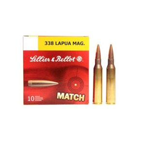Sellier & B 338 Lapua Mag. 16,2g/250gr HPBT