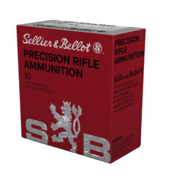 Sellier & B 338 Lapua Mag. 19,4g 300gr HPBT 10stk Riffelpatron (9300)