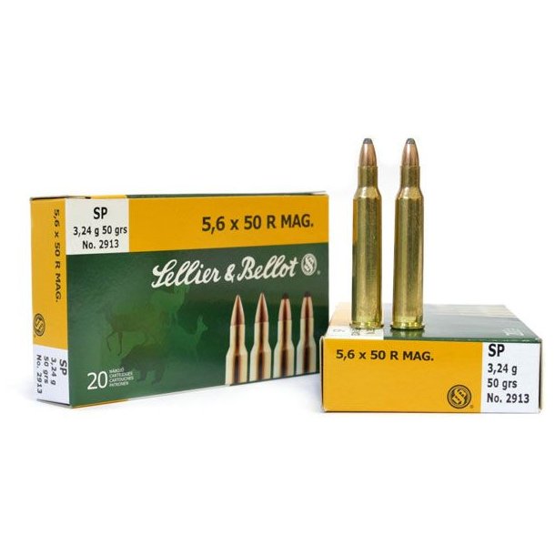 Sellier & B 5.6x50R Mag SP 3,24g/50gr 2913