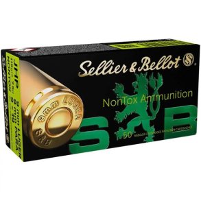 Sellier & B 9mm Luger JHP 7,5g/115gr Nontox 50stk