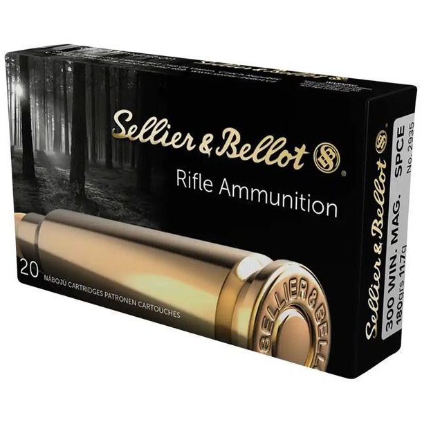 Sellier & Bellot 300WM 11,7g/180grs SPCE Riffelpatron