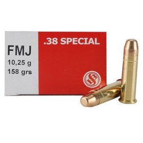 Sellier & Bellot 38 SPEC FMJ 10,25g 158g 50 stk (31141)