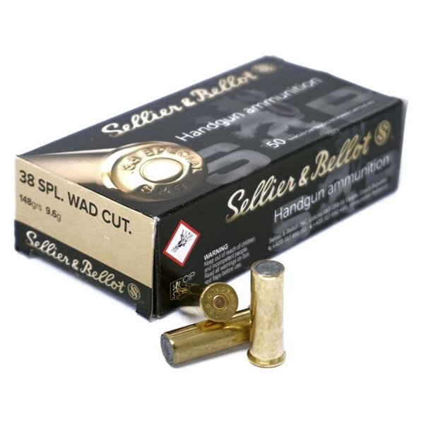 Sellier & Bellot 38 SPEC WC 9,6g/148gr 50stk