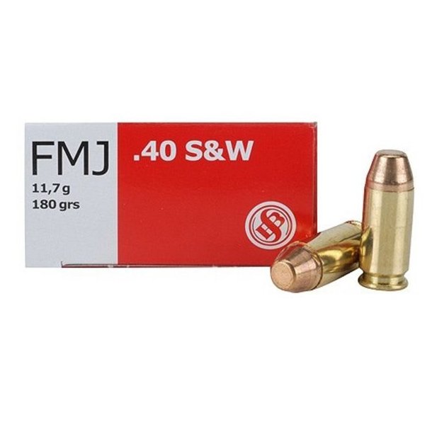 Sellier & Bellot .40 S&W FMJ 11,7g 180gr (31120)