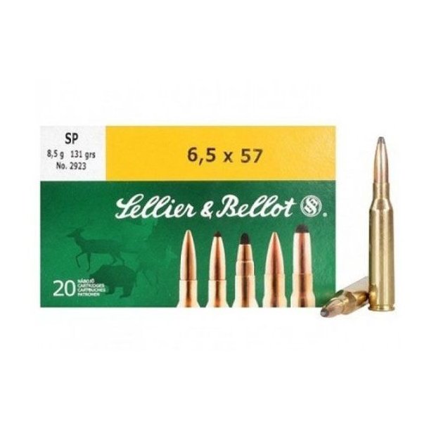 Sellier & Bellot 6,5x57 8,5g SP (2923)