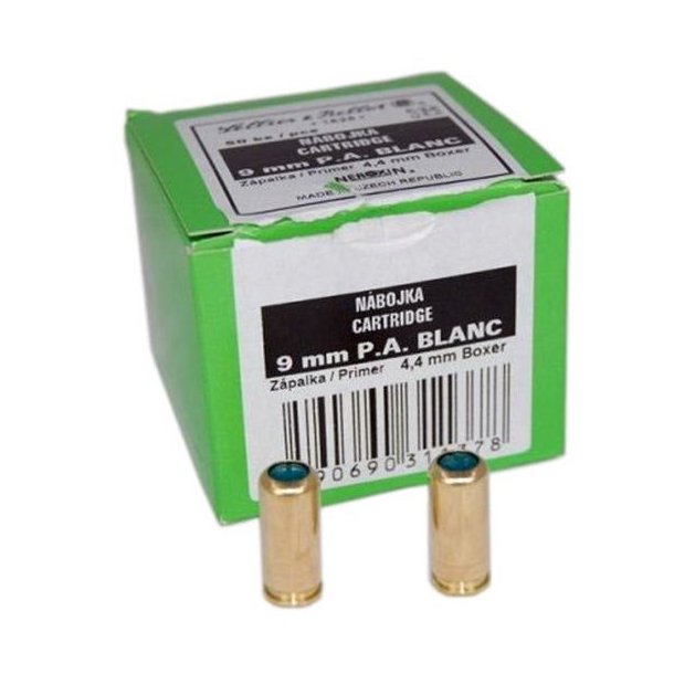 Sellier & Bellot 9mm P.A. Blank 50 stk