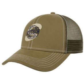 Stetson Baseball Cap Stamp Khaki