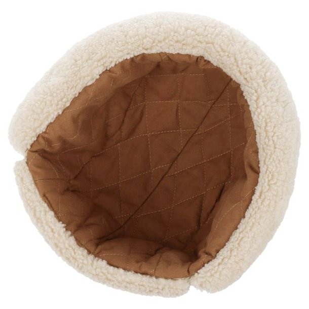 Stetson Checked Bomber Aviator Hat Green/Dark Orange