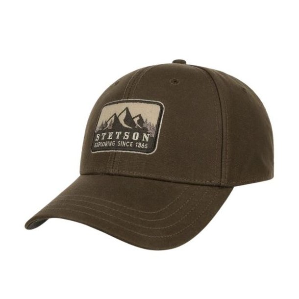 Stetson Exploring Since 1865 Cap Dark Chocolate