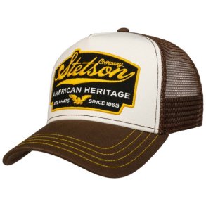 Stetson Trucker Cap American Heritage Brown/White