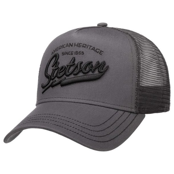 Stetson Trucker Cap American Heritage Grey