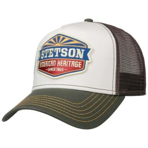 Stetson Trucker Cap Sun Green/White