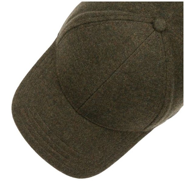 Stetson Vaby Ear Flaps Cap Wool/Cashmere Moss Green