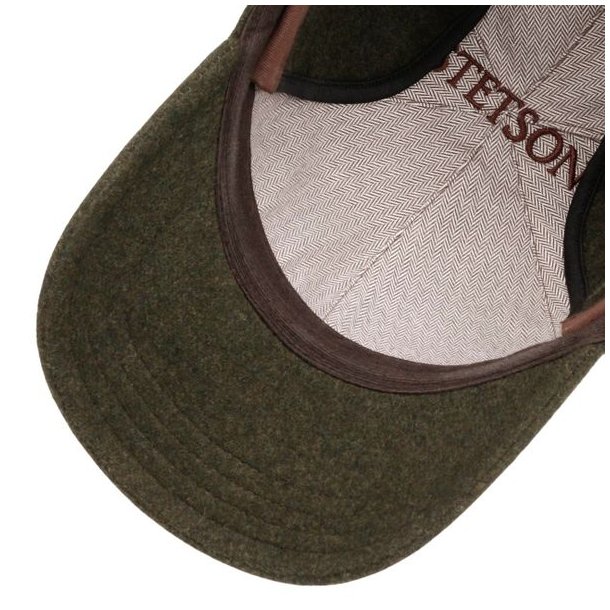 Stetson Vaby Ear Flaps Cap Wool/Cashmere Moss Green