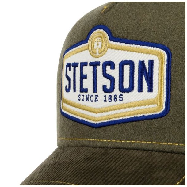 Stetson Wordmark Patch Cap Olive
