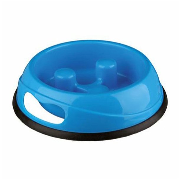 Trixie Slow Feed Skl 0,8L 23cm Ass. Farver