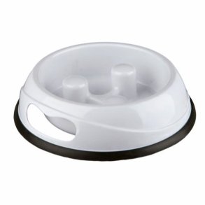 Trixie Slow Feed Skl 0,8L 23cm Ass. Farver