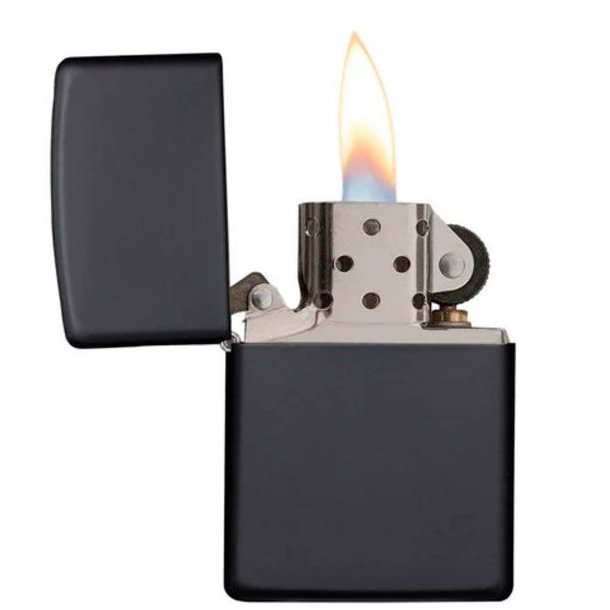 Zippo Black Matte Lighter