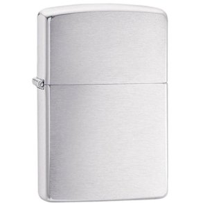 Zippo Brushed Chrome Lighter