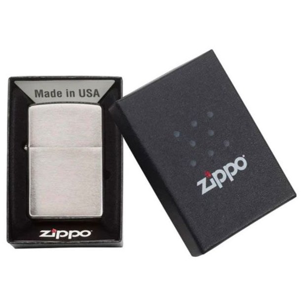 Zippo Brushed Chrome Lighter