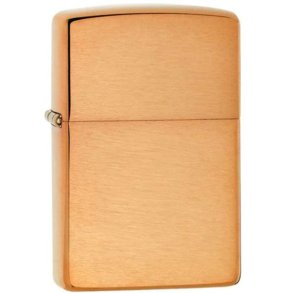 Zippo Brushed Finished Brass Lighter