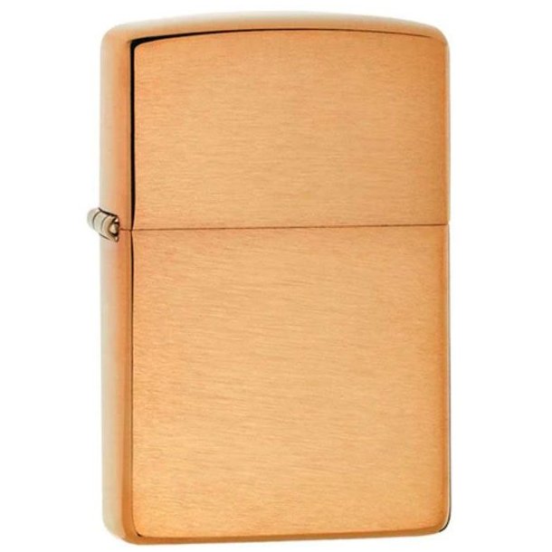 Zippo Brushed Finished Brass Lighter