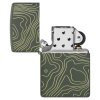 Zippo Green Matte Laser 360 Lighter